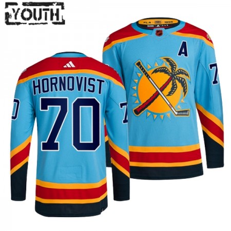 Florida Panthers Dresy Patric Hornqvist 70 Adidas 2022-23 Modrý Reverse Retro 2.0 Authentic - Dětské Florida Panthers Dresy Patric Hornqvist 70 Adidas 2022-23 Modrý Reverse Retro 2.0 Authentic - Dětské